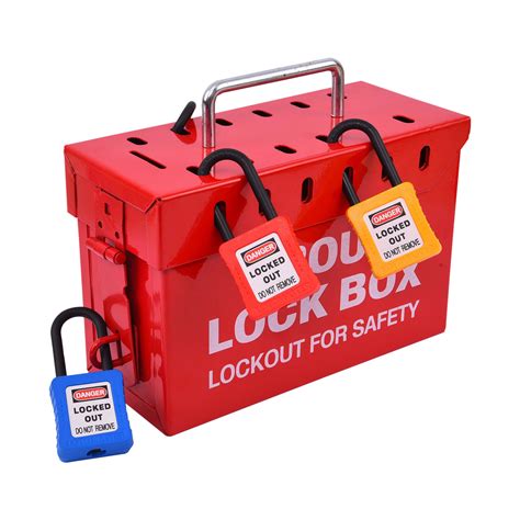 group lockout box steel|group lockout box procedure.